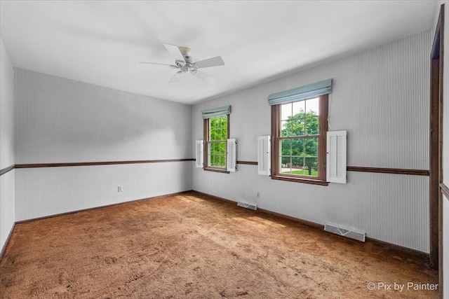 50 Southgate Crse, Saint Charles, IL 60174 - carpeted empty room featuring a ceiling fan