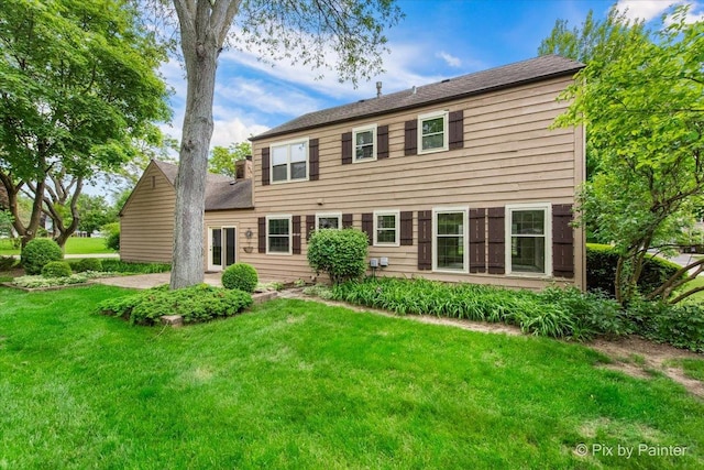 50 Southgate Crse, Saint Charles, IL 60174 - back of house featuring a lawn