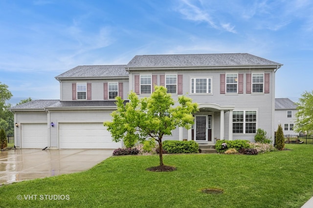 3756 Innesbrook Ct, Algonquin, IL 60102 - colonial-style house featuring driveway and a shingled roof