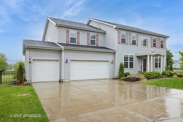 3756 Innesbrook Ct, Algonquin, IL 60102 - view of front of home with concrete driveway and a garage
