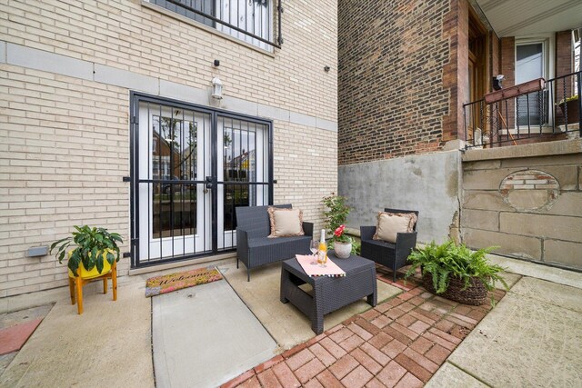 view of patio / terrace with outdoor lounge area
