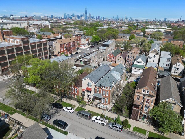 drone / aerial view of a view of skyline