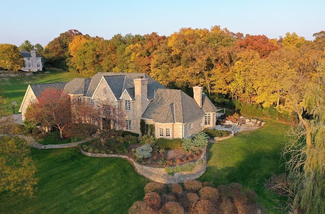 4N749 Old Farm Rd, Saint Charles, IL 60175 - view of property location with a forest
