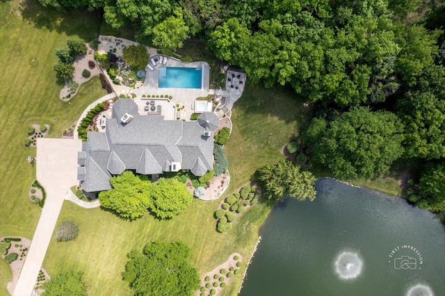 4N749 Old Farm Rd, Saint Charles, IL 60175 - view of property location featuring a nearby body of water and a pool