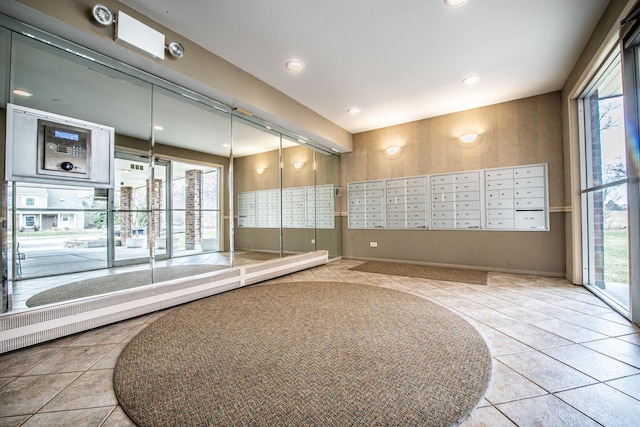 view of community lobby
