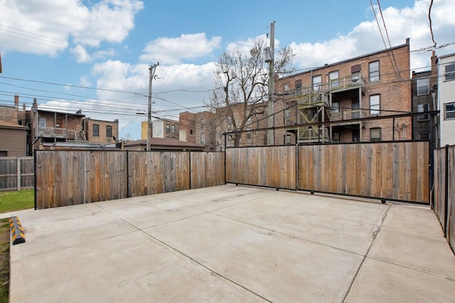 443 E 45th Pl Unit 3, Chicago, IL 60653 - view of patio / terrace with fence