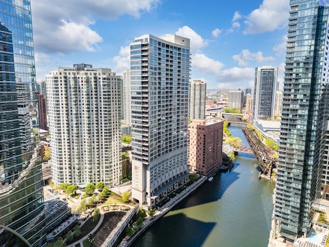 333 N Canal St Unit 3401, Chicago, IL 60606 - view of city with a nearby body of water and a notable bridge