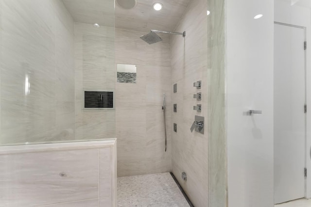 333 N Canal St Unit 3401, Chicago, IL 60606 - bathroom featuring a walk in shower