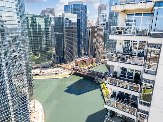 333 N Canal St Unit 3401, Chicago, IL 60606 - view of city with a notable bridge and a large body of water