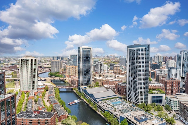 333 N Canal St Unit 3401, Chicago, IL 60606 - view of city featuring a large body of water and a notable bridge