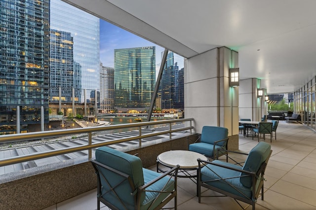 333 N Canal St Unit 3401, Chicago, IL 60606 - balcony with a view of city