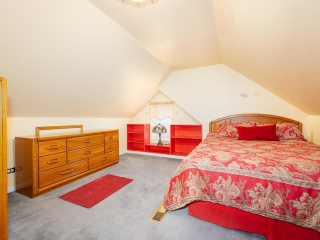 2504 W St, River Grove, IL 60171 - bedroom with carpet flooring and lofted ceiling
