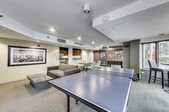 400 N Lasalle St Unit 2207, Chicago, IL 60654 - playroom with light colored carpet, baseboards, and recessed lighting