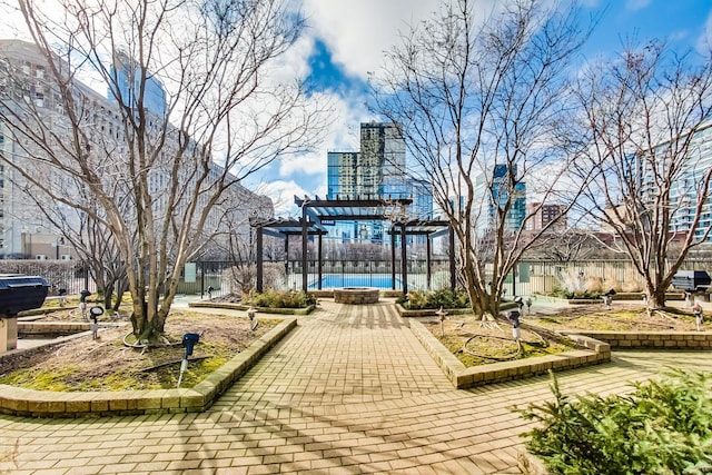 400 N Lasalle St Unit 2207, Chicago, IL 60654 - view of community featuring a pergola