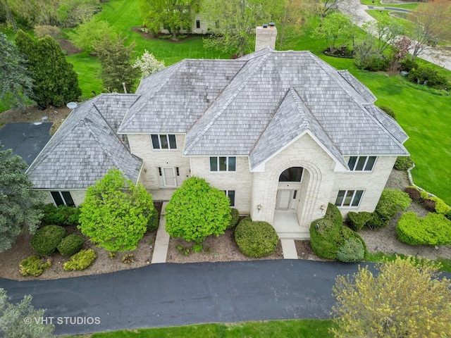 6245 Pine Tree Dr, Long Grove, IL 60047 - aerial view of property and surrounding area