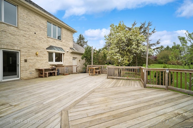 view of deck