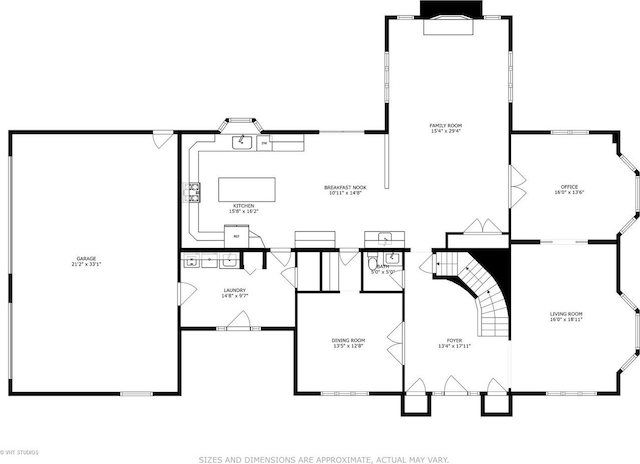 floor plan / room layout
