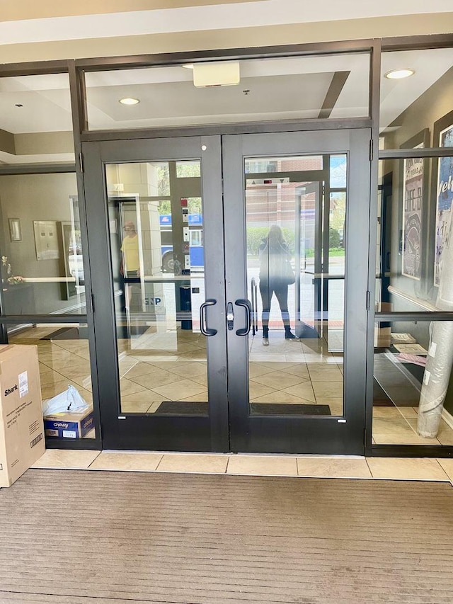 656 Pearson St Unit 608C, Des Plaines, IL 60016 - entrance to property featuring french doors