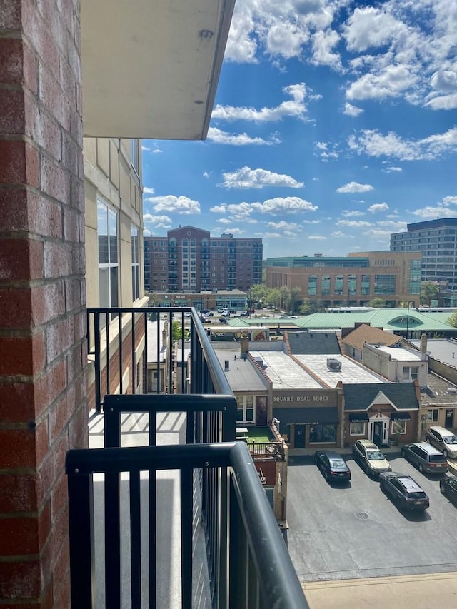 656 Pearson St Unit 608C, Des Plaines, IL 60016 - balcony with a view of city