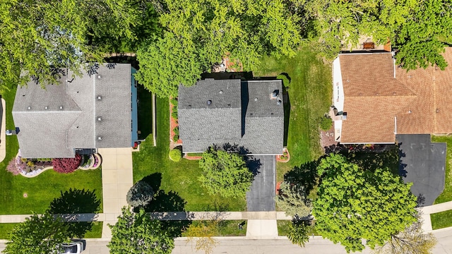 1712 Sutton Ln, Schaumburg, IL 60194 - bird's eye view