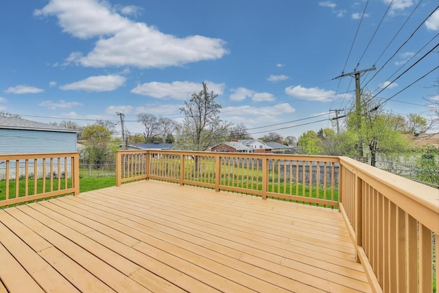 view of deck
