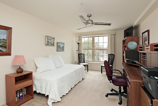 1625 Glenview Rd Unit 210, Glenview, IL 60025 - carpeted bedroom featuring an office area