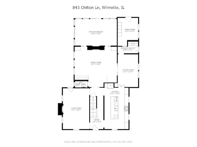 floor plan / room layout