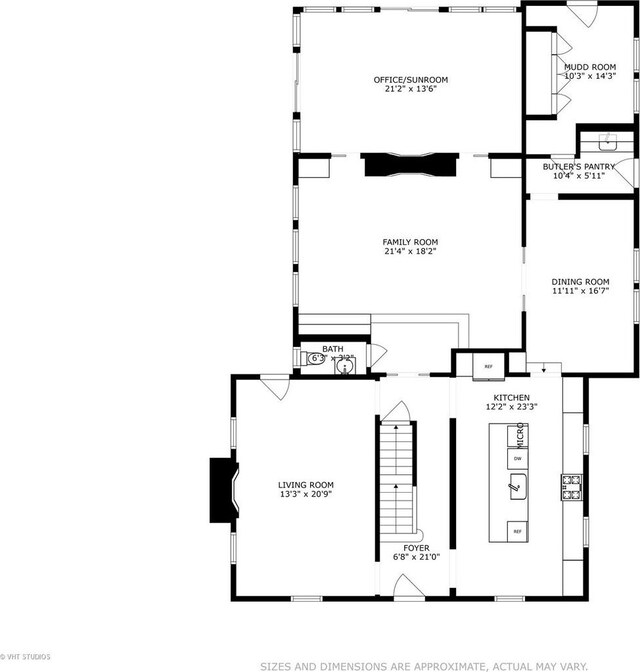 843 Chilton Ln, Wilmette, IL 60091 - floor plan / room layout