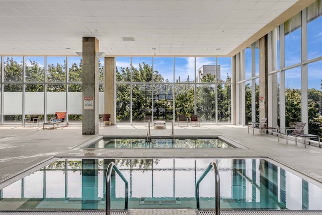 9725 Woods Dr Unit 507, Skokie, IL 60077 - view of pool featuring a pool and a patio