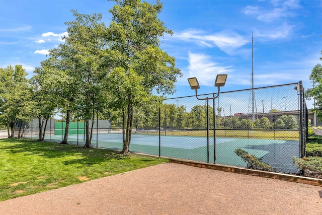 9725 Woods Dr Unit 507, Skokie, IL 60077 - view of basketball court featuring a tennis court