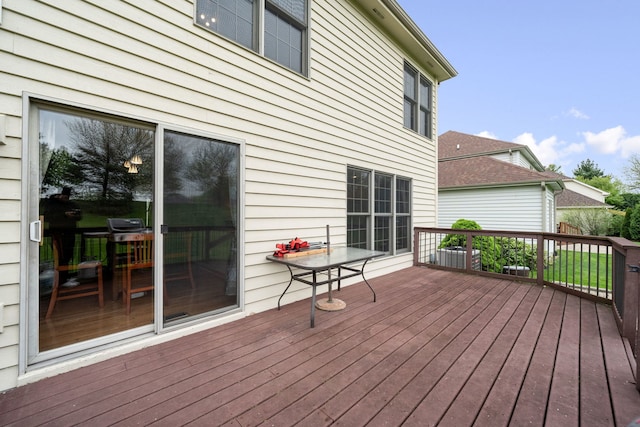 4123 Easy Cir, Naperville, IL 60564 - view of deck