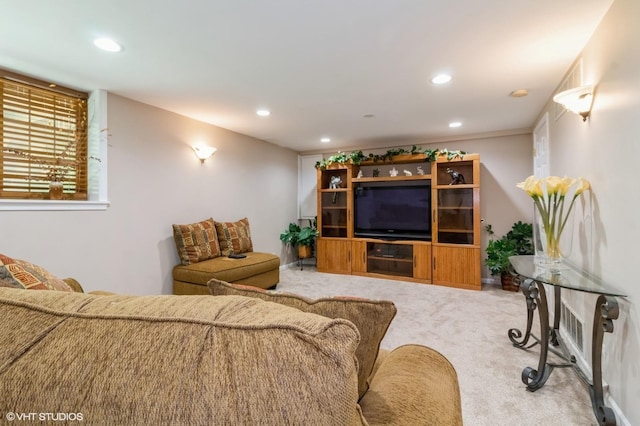 213 Pamela Dr, Bolingbrook, IL 60440 - living room with carpet and recessed lighting
