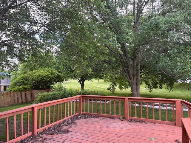 1969 Stanford Dr, Naperville, IL 60565 - view of wooden terrace