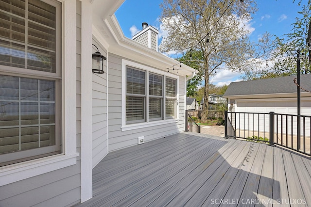view of deck