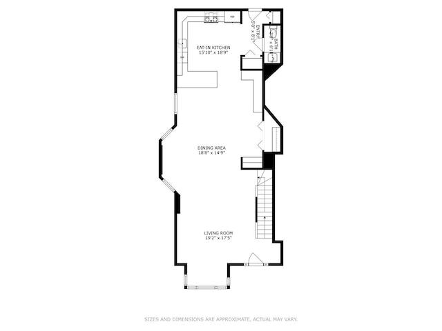 1319 N Oakley Blvd, Chicago, IL 60622 - floor plan / room layout