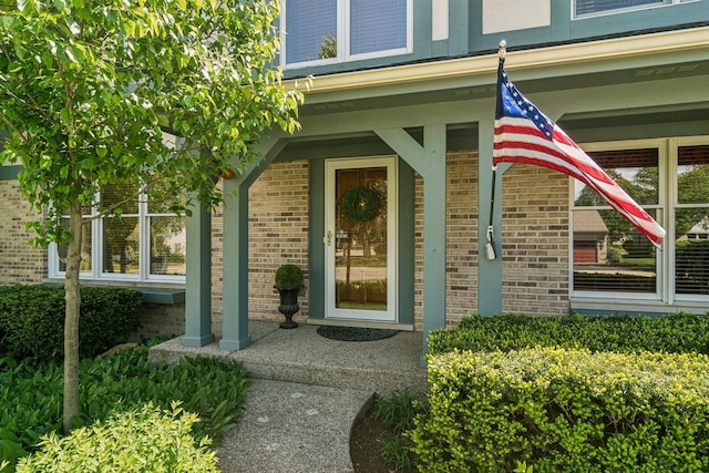1593 Surridge Ct, Mundelein, IL 60060 - entrance to property with brick siding and covered porch