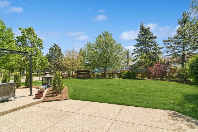 1593 Surridge Ct, Mundelein, IL 60060 - view of yard with a gazebo