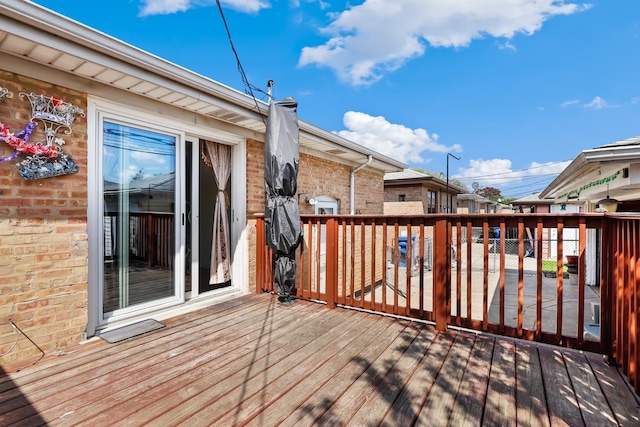 view of deck