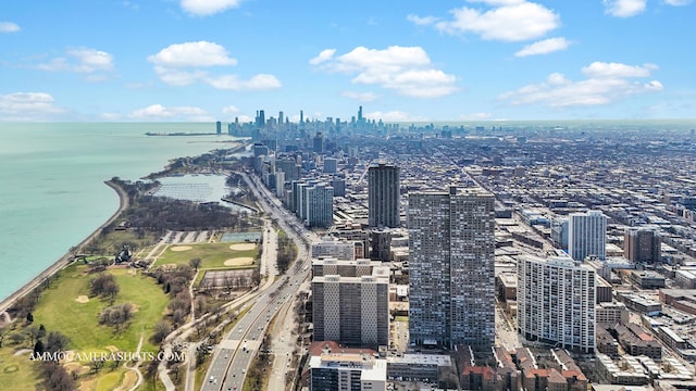 655 W Irving Park Rd Unit 3916, Chicago, IL 60613 - aerial view of a view of skyline, a nearby body of water, and a main thoroughfare