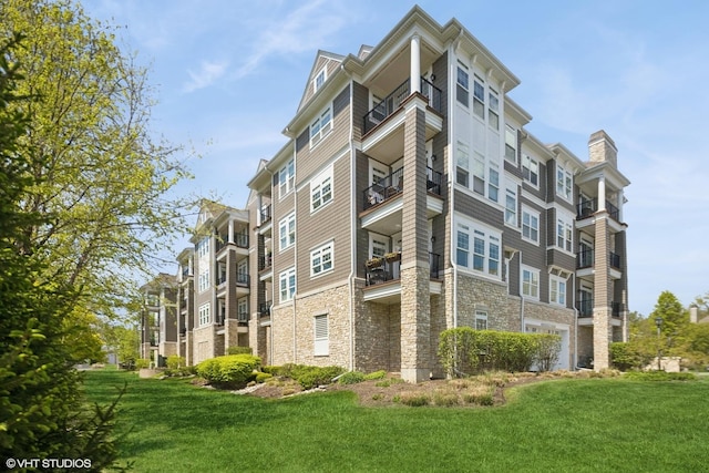 149 W Kennedy Ln Unit 208, Hinsdale, IL 60521 - view of apartment building / complex