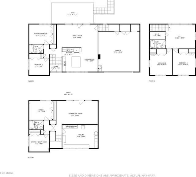 907 Division St, Barrington, IL 60010 - view of property floor plan
