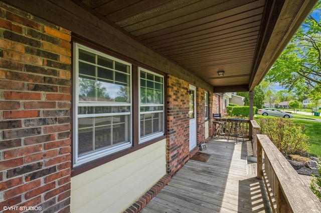 830 Silver Rock Ln, Buffalo Grove, IL 60089 - deck featuring covered porch