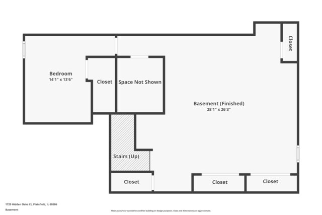 1729 Hidden Oaks Ct, Plainfield, IL 60586 - property floor plan