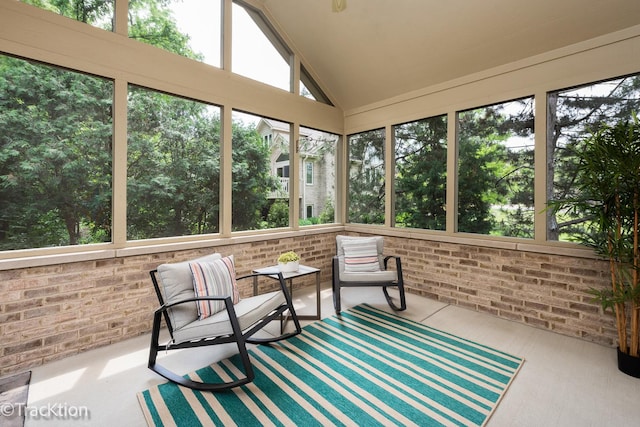 2325 Durand Dr, Downers Grove, IL 60515 - sunroom with lofted ceiling