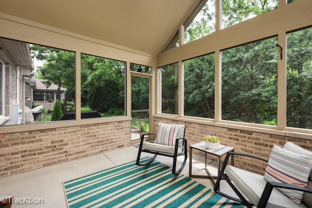 2325 Durand Dr, Downers Grove, IL 60515 - sunroom / solarium with lofted ceiling and plenty of natural light