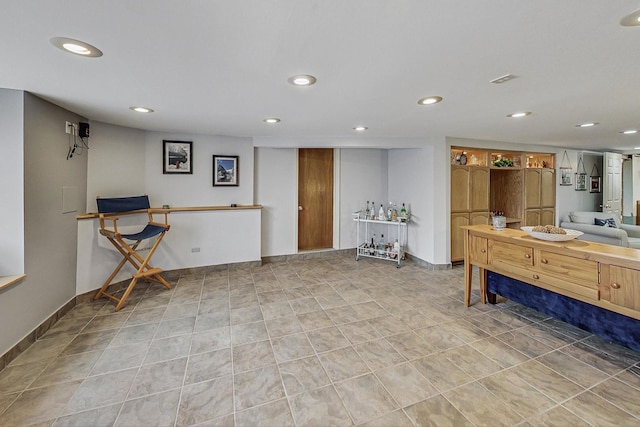 2742 N 76th Ct, Elmwood Park, IL 60707 - interior space featuring recessed lighting and baseboards
