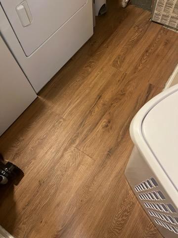 detailed view of wood finished floors