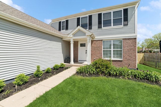 10616 Rushmore Ln, Huntley, IL 60142 - view of front of property with brick siding