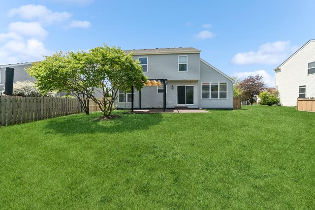 10616 Rushmore Ln, Huntley, IL 60142 - rear view of house with a patio area
