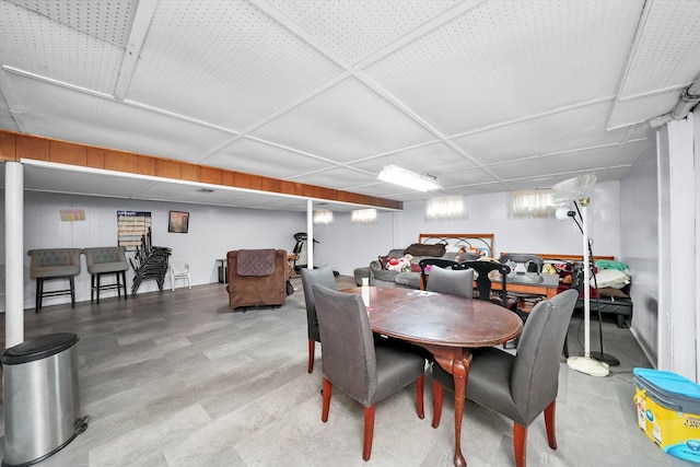 view of dining room